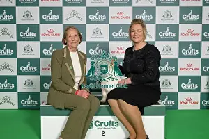 Crufts 2026 Best Of Breed Prints: Chris and Nikki Blance, from Essex