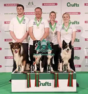 Crufts Team Prints: Crufts 2019 - Day One, NEC, UK - 7 Mar 2019
