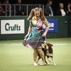 Heelwork To Music Prints: Crufts 2019 - Day Two, NEC, UK - 8 Mar 2019