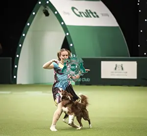 Heelwork To Music Prints: Crufts 2019 - Day Two, NEC, UK - 8 Mar 2019