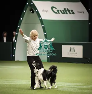 Heelwork To Music Prints: Crufts 2019 - Day Two, NEC, UK - 8 Mar 2019