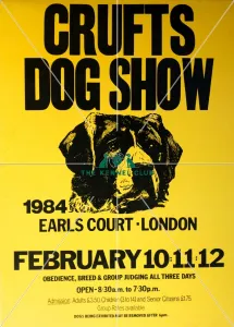 Crufts Dog Show poster 1984