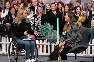 Retriever Curly Coated Prints: D-C-D-0-1-9-0 Crufts 2024 NEC Birmingham Day 2
