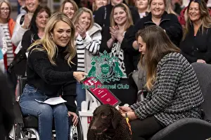 Retriever Curly Coated Prints: D-C-D-0-1-9-0 Crufts 2024 NEC Birmingham Day 2