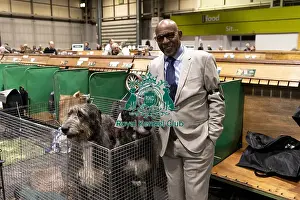 Irish Wolfhound Prints: D-C-D-0-1-9-0 Crufts 2024 NEC Birmingham Day 3