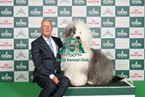 Old English Sheepdog Prints: D-C-D-0-1-9-0 Crufts 2024 NEC Birmingham Pastoral