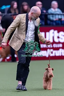 Lakeland Terrier Prints: David Valli, from Italy, with Freddie
