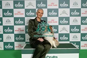 Crufts 2026 Best Of Breed Prints: Debbie Pearson from Stockport, with Alice