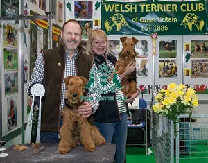 Discover Dogs Best Booth : Terrier Group awarded to Welsh Terrier Club