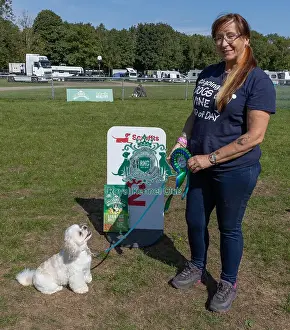 James Wellbeloved Prints: Dog Name: Lincoln Kennel Club Logo/Branding Detling Showground