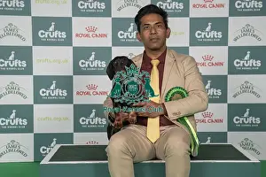 Dachshund Smooth Haired Prints: Dr M.Chauhan, from Birmingham, with Fern