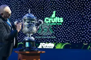 Best In Show Prints: Finishing touch on the Crufts Best in Show Keddell Memorial trophy