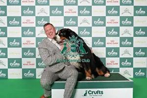 Crufts 2025 BeatMedia Prints: Gary Dyball from Rochedale with Eli