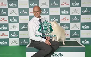 German Spitz Klein Prints: Gary Pearce from Middlesborough with Sam