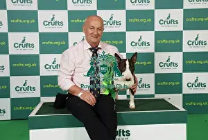Terrier Prints: Ger Cox from Ireland with Jerry