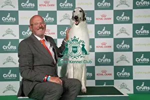 Crufts 2025 Prints: Gerald Munro, from Australia, with Kohl