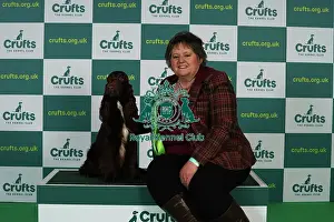 Field Spaniel Prints: Gretel Osborn from Aylesbury with Esther