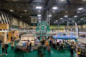 Hall 1 Prints: Hall 1 in the NEC halls at Crufts [Owner name] from [Hometown] with [DogName]