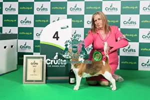 Group Winner Prints: Hound Group 4th Place Crufts 2023
