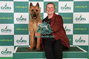 Belgian Shepherd Dog Laekenois Prints: Jackie Snook from Whitwick with Leffe