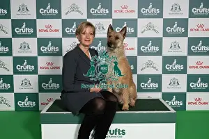 Crufts 2026 Best Of Breed Prints: Jacqueline Hermans from Holland with Amuse