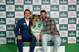 Crufts 2026 Best Of Breed Prints: Javi Perez and Josep Paura, from Spain