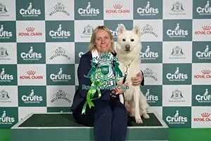 Crufts 2026 Best Of Breed Prints: Jenna Cooper from Rotherham with Polar Bear
