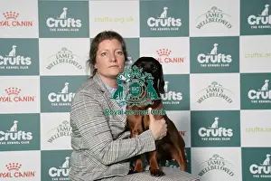 Bavarian Mountain Hound Prints: Karolien Haemers from Netherlands with Quiana