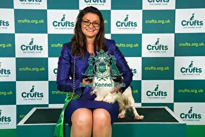 Sitting Prints: Kirsty Ryan from Lutterworth, with Riley