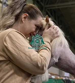 Chinese Crested Prints: Linda Kracikova from Czech Republic with Grim