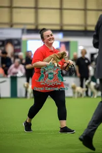 Crufts 2026 Rally Prints: Lisa with Murphy, Winner of the Level 2 Inter-Regional Rally Competition today (05)