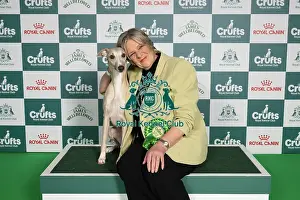 Whippet Prints: Lynn Yacoby-Wright from Weston-super-Mare with Bartosz