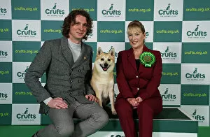 Editor's Picks: Marie Corin and Adam Camm from London with Borgen, a Norwegian Buhund