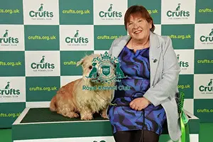Terrier Prints: Marie McNally from Wexford with Karma