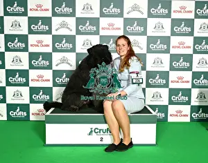 Bouvier Des Flandres Prints: Melissa Vanoosten from The Netherlands with Chucky
