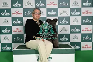 Crufts 2026 Best Of Breed Prints: Michelle Smee from Bristol, with Kev