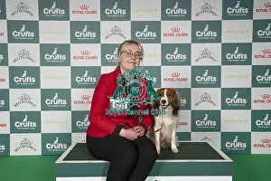 Kooikerhondje Prints: Molly Wallis from Byran, North Yorkshire with Eric