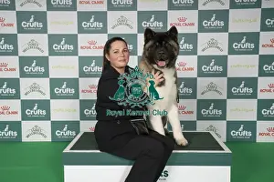 Akita Prints: Nicci Willy from Spalding with Kimbo