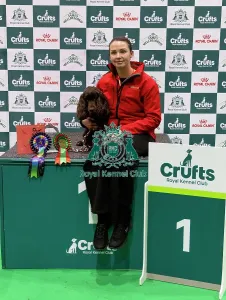 Day 2 Prints: Nicola Mueller with Mollie from Team Wales