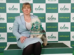 Dandie Dinmont Terrier Prints: Nicole Hume from Strotfold with Pasha