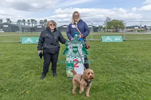 Dog Owner And Judge Prints: Nottinghamshire. Second Place Scruffts Heat James Wellbeloved