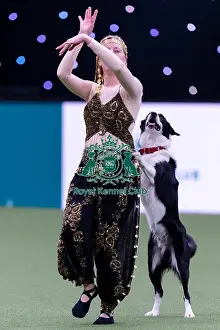 Heelwork To Music Competition Prints: Olga Jones with Comebyanaway Heart Of Gold