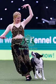 Heelwork To Music Competition Prints: Olga Jones with Comebyanaway Heart Of Gold