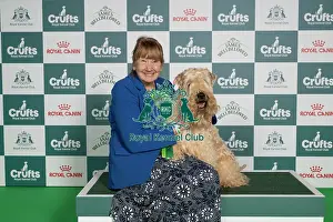 Soft Coated Wheaten Terrier Prints: Pamela Clarke from Rufford, with Kayla