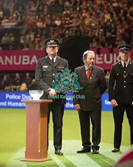 Presentation of the Police Dog Team Operational and Humanitarian Action of the Year Award
