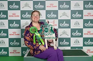 Crufts 2026 Best Of Breed Prints: Renata Cernys from Lithuania with Millie