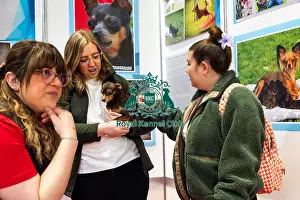 Hall 3 Prints: Russian Toy Alfie Meeting The Public Discover Dogs