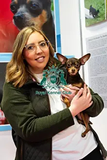 Hall 3 Prints: Russian Toy Alfie Meeting The Public Discover Dogs