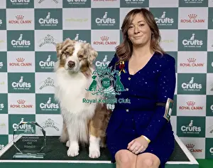 Junior Warrent Final Prints: Sarah Bothwell from Ayrshire, with Brodie winner of the Junior Warrent Final (Thursday 06/03/25)