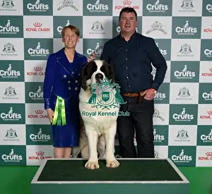 Crufts 2026 Best Of Breed Prints: Sinead Taggart and Keith Sheehan from Ireland with Chanel